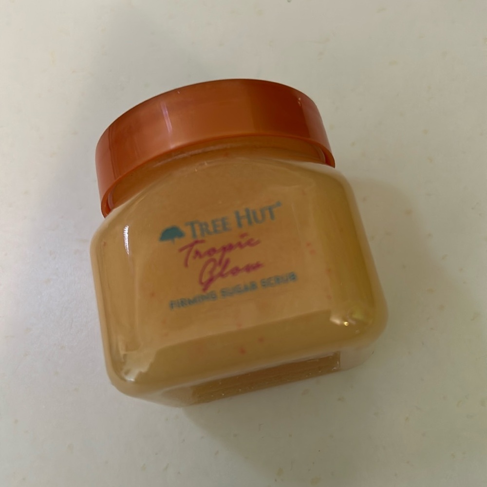 Tropic glow Shea sugar scrub Tree hut Brand new 3.4oz